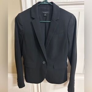 Ann Taylor black suit jacket 0P